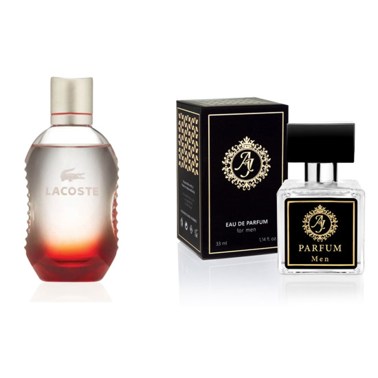 AJ Deluxe Nr314 kvepalai įkvėpti  Lacoste - Style in Play (Red) 33 ml AJ Deluxe Vyrams French Perfumes