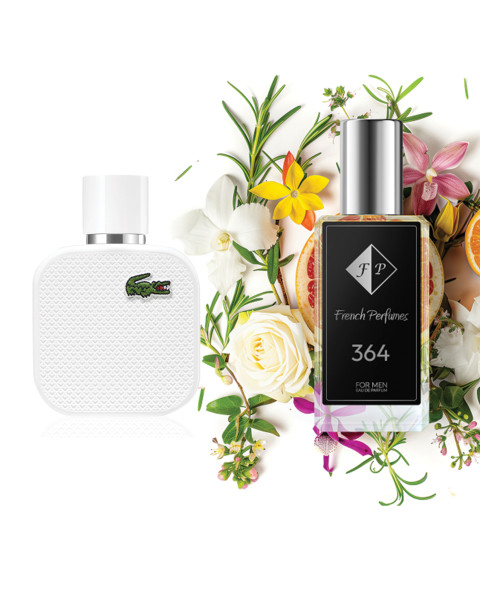 Nr364 kvepalai įkvėpti Lacoste - L.12.12 Blanc 60 ml