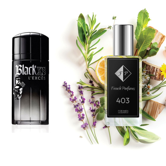 Nr403 kvepalai įkvėpti Paco Rabanne -Black Xs L'Exces 104 ml