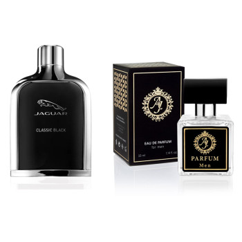 Парфюм AJ Deluxe № 424, вдохновлённый Jaguar — Classic Black, 33 мл