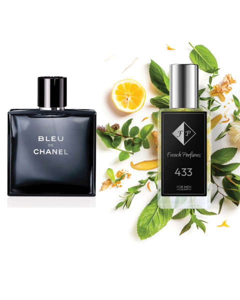 Nr433 kvepalai įkvėpti Chanel - Bleu de Chanel edt 60 ml