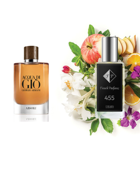Nr455 kvepalai įkvėpti Armani - Acqua di Gio Absolu 104 ml