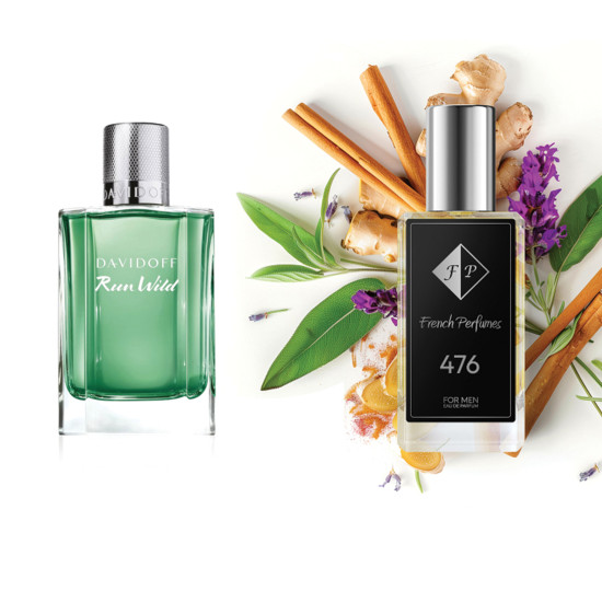 Nr476 kvepalai įkvėpti Davidoff - Run Wild For Him 33 ml