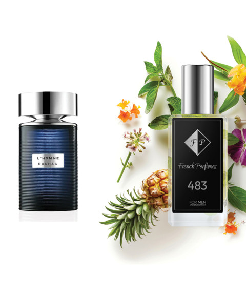 Nr483 kvepalai įkvėpti Rochas - L’Homme Rochas 33 ml