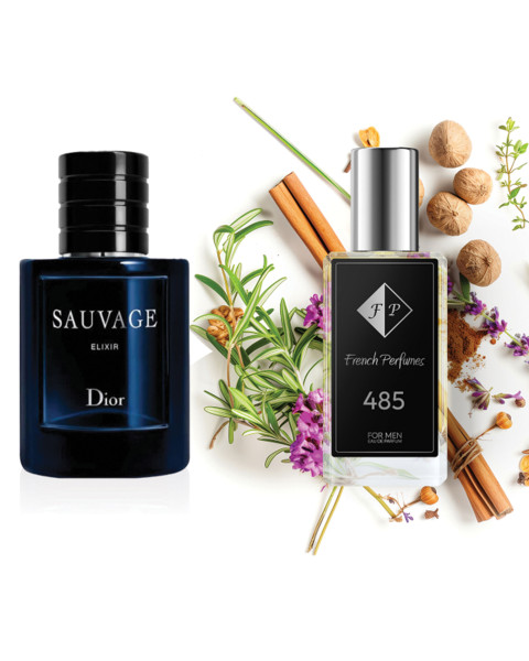 Nr485 kvepalai įkvėpti Dior - Sauvage Elixir 104 ml