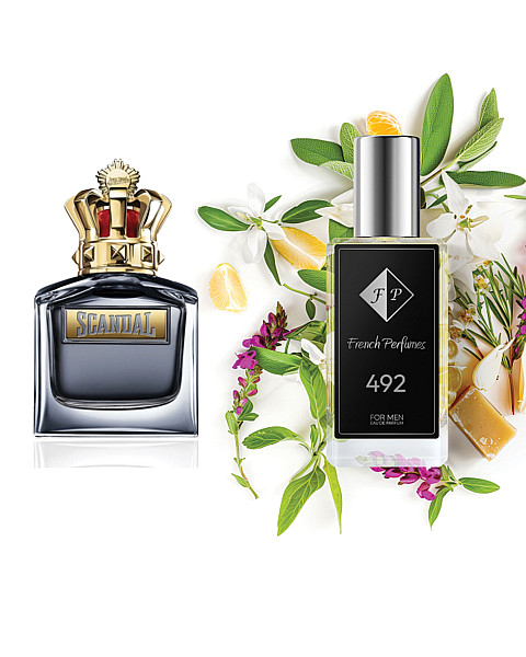 Nr492 kvepalai įkvėpti ean Paul Gaultier - Scandal Pour Homme 2 ml