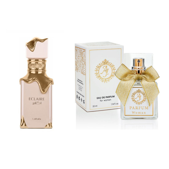 AJ Deluxe Nr788 kvepalai įkvėpti Lattafa Eclaire 33 ml AJ Deluxe Moterims French Perfumes