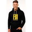 Meeste must kapuutsiga dressipluus FBI