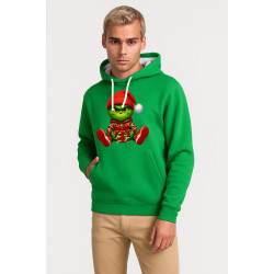 Vihreä huppari Grinch