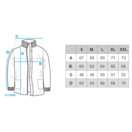 Vyriška juoda žieminė striukė Brod