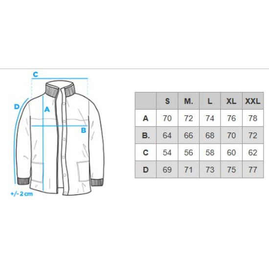 Vyriška juoda žieminė striukė Pablo