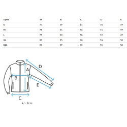 Damski pikowana brązowa kurtka Nomi
