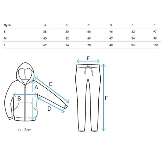 Moteriškas rusvas komplektas Milian Moteriški komplektai