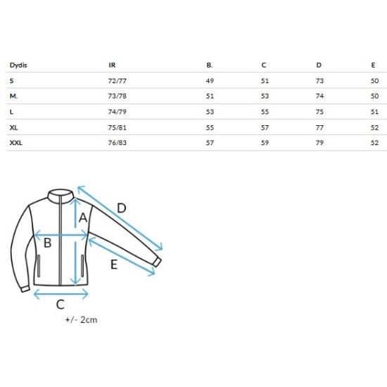 Moteriška dygsniuota juoda striukė Almi Moteriškos striukės
