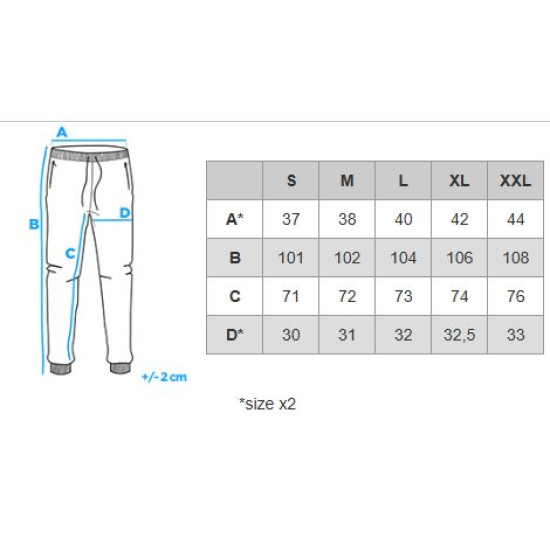 Vyriški šviesiai mėlyni džinsai Luca Džinsai ir Jogeriai