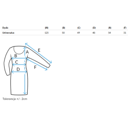 Sieviešu melna/brūna kleita Long