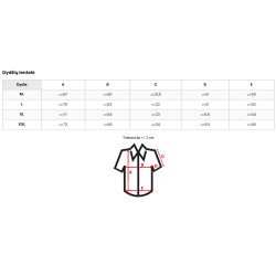 Vyriški dryžuoti juodi polo marškinėliai Captain