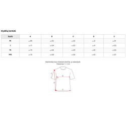 Miesten valkoinen/tummansininen paita Dilan