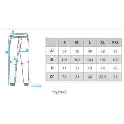 Vyriški tamsiai mėlyni džinsai Robi
