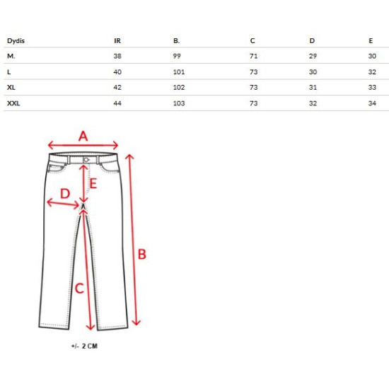 Brūnie jogurti vīriešiem Citytown Džinsi un džogeri