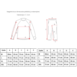 Vyriškas tamsiai pilkas komplektas su gobtuvu Lietuva