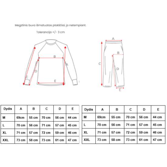 Vyriškas juodas komplektas su gobtuvu Lietuva Vyriški spaudos komplektai