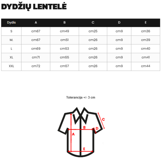 Vyriški juodi polo marškinėliai Street POLO marškinėliai
