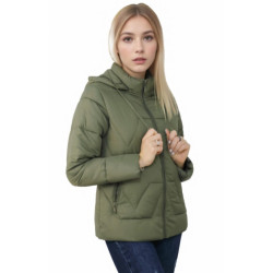 Chaki spalvos moteriška striukė Mija