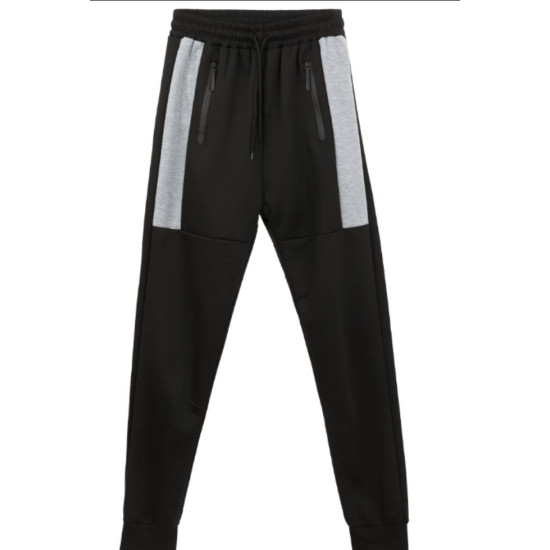 Vyriškos juodos kelnės Jackson Laisvalaikio kelnės