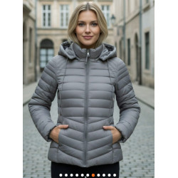 Szara kurtka damska Kaja