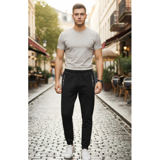 Vyriškos juodos kelnės Edmond Kelnės