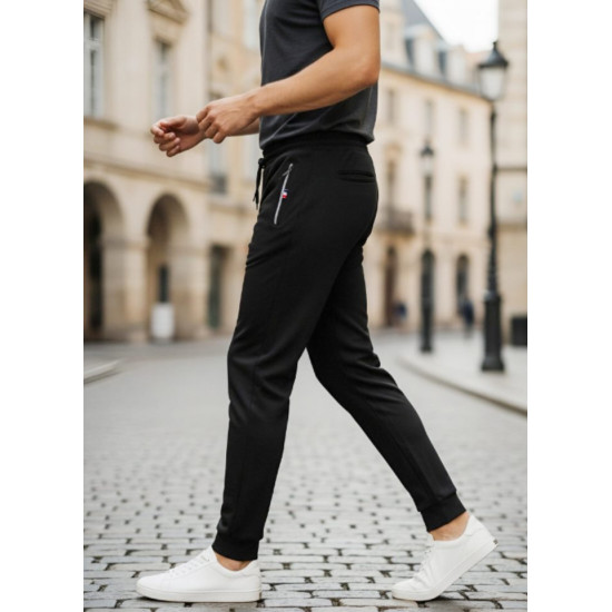 Vyriškos juodos kelnės Edmond Kelnės