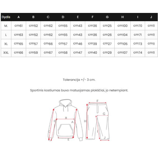 Šviesiai pilkas vyriškas komplektas Jake