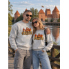 Miesten vaaleanharmaa villapaita Trakai