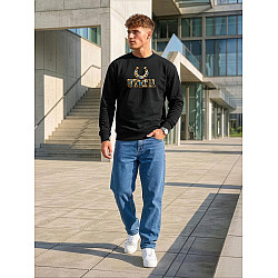 Men’s black sweater Utena