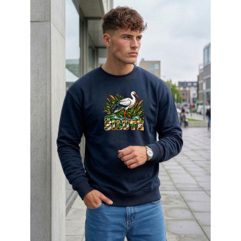 Men’s dark blue sweater Šilutė