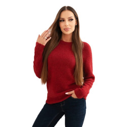 Bordowy sweter damski Arol