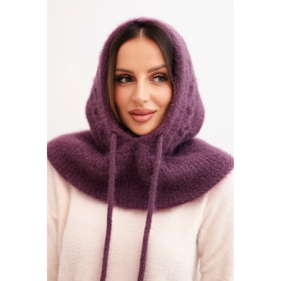 Moteriška violetinė kepurė Berlin