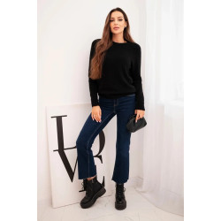Moteriškas juodas megztinis Arol