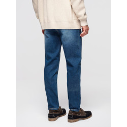 Vyriški tamsiai mėlyni džinsai Luca