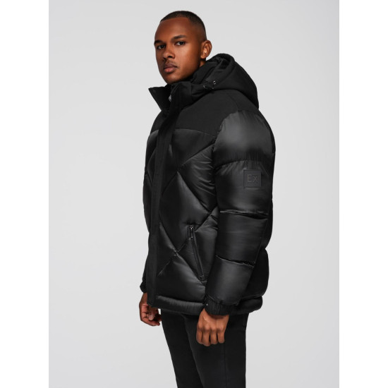 Miesten musta talvitakki Blake