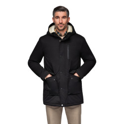 Vyriška juoda žieminė striukė Elot