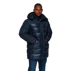 Vyriška tamsiai mėlyna žieminė striukė Brod