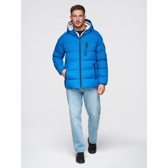 Vyriška mėlyna žieminė striukė Elan