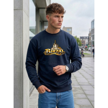 Men’s dark blue sweater Biržai