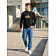 Vyriškas juodos spalvos džemperis Biržai