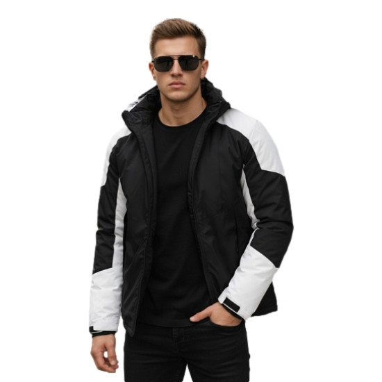 Vyriška juoda slidinėjimo striukė Royal