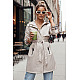 Moteriška šviesiai rusva striukė Civit