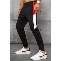 Vyriškos juodos laisvalaikio kelnės Kenny