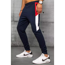 Vyriškos tamsiai mėlynos laisvalaikio kelnės Kenny